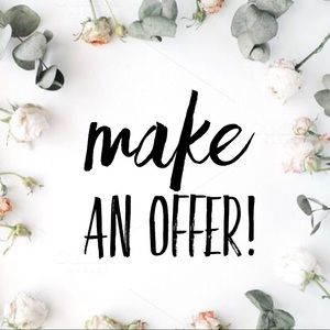 ✨ OPEN TO OFFERS! ✨